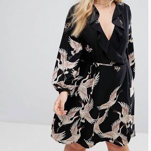 ASOS Curve Alice & You wrap dress SZ 18 NWT